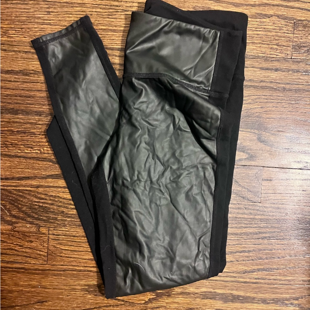 Faux Leather Athleta Legging